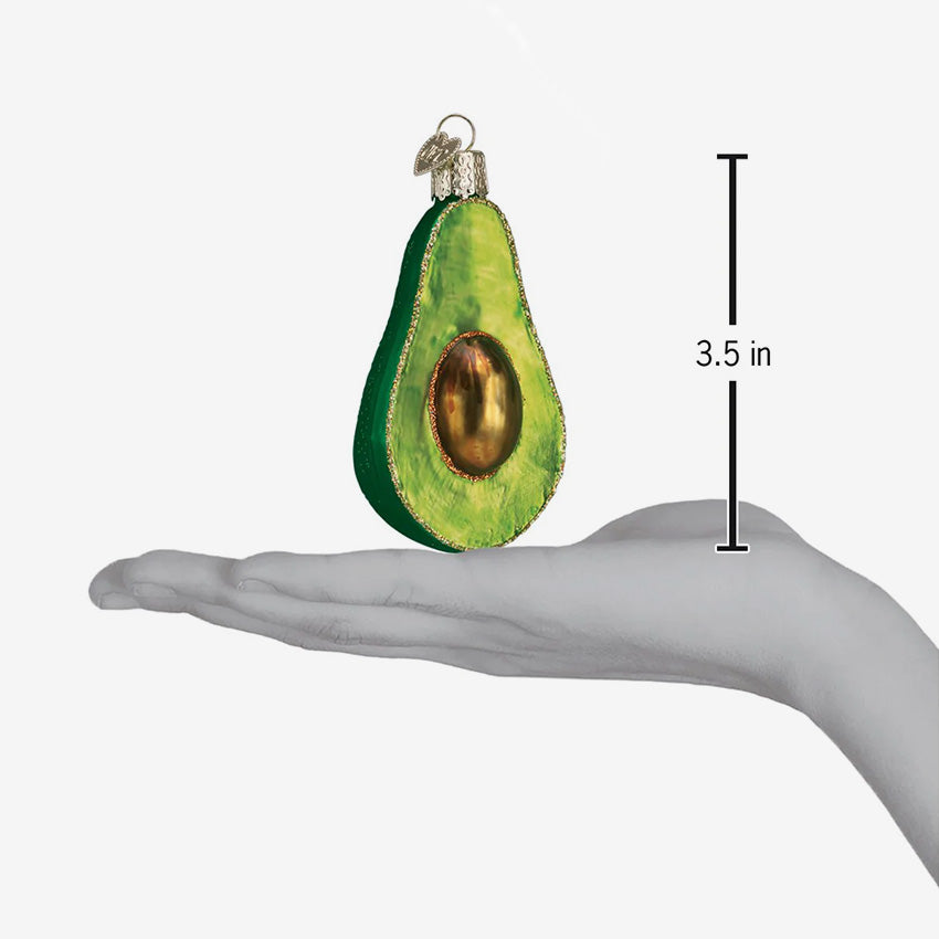 Noël à l'ancienne | Ornement en verre soufflé - Avocat