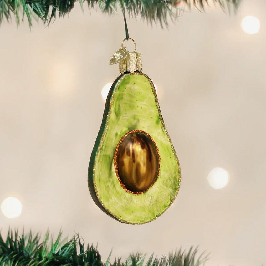 Noël à l'ancienne | Ornement en verre soufflé - Avocat