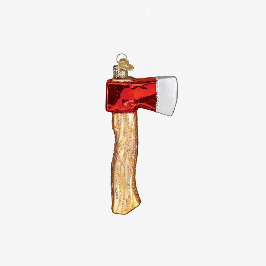 Old World Christmas | Ornement en verre soufflé - Hache
