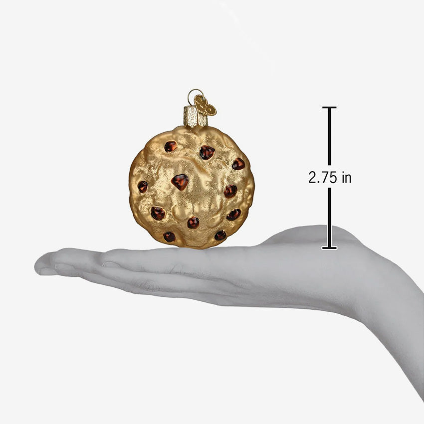 Old World Christmas | Ornement en verre soufflé - Biscuit aux pépites de chocolat