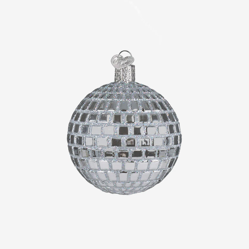 Old World Christmas | Blown Glass Ornament - Disco Ball