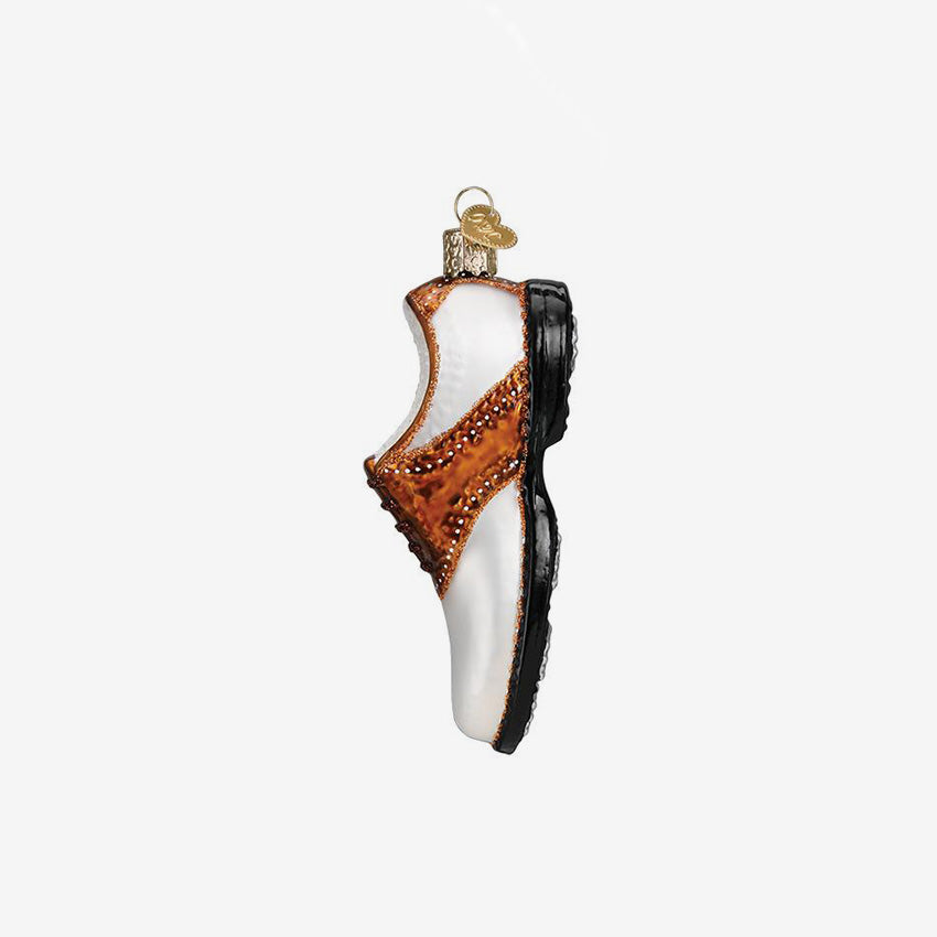 Old World Christmas | Blown Glass Ornament - Golf Shoe