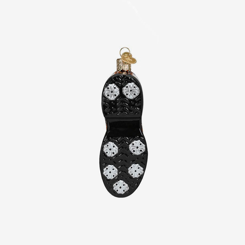 Old World Christmas | Blown Glass Ornament - Golf Shoe