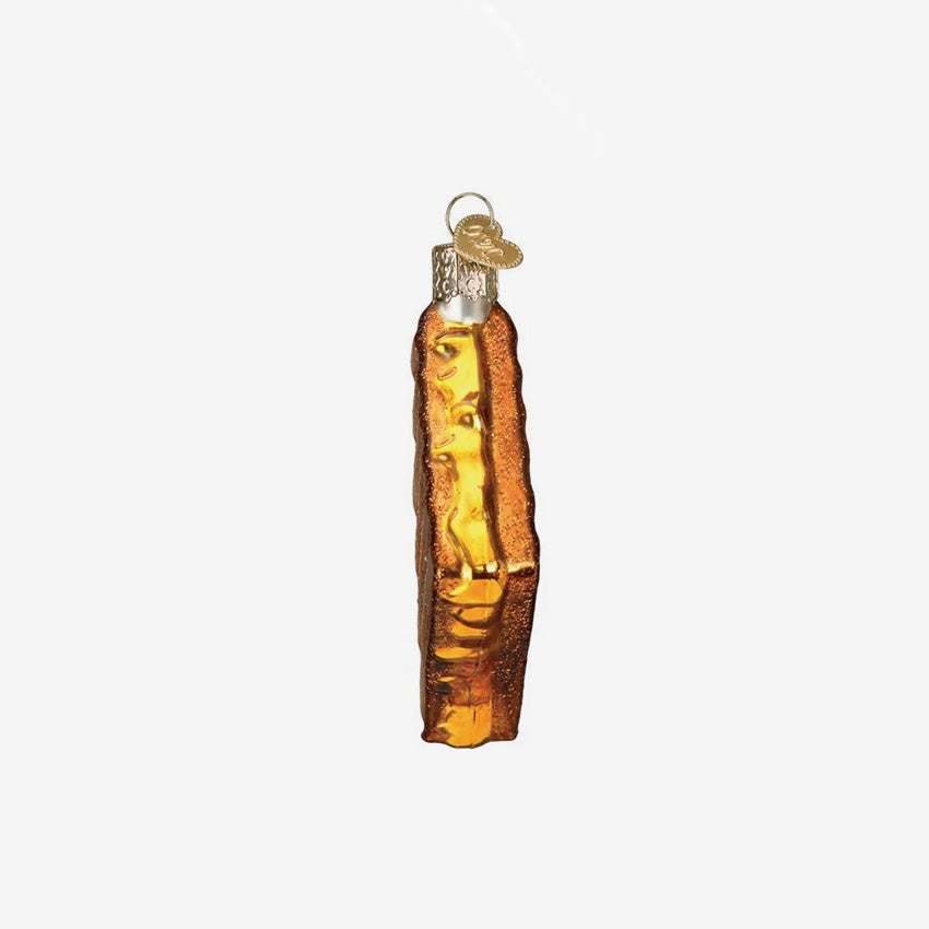 Old World Christmas | Blown Glass Ornament - Grilled Cheese Sandwich