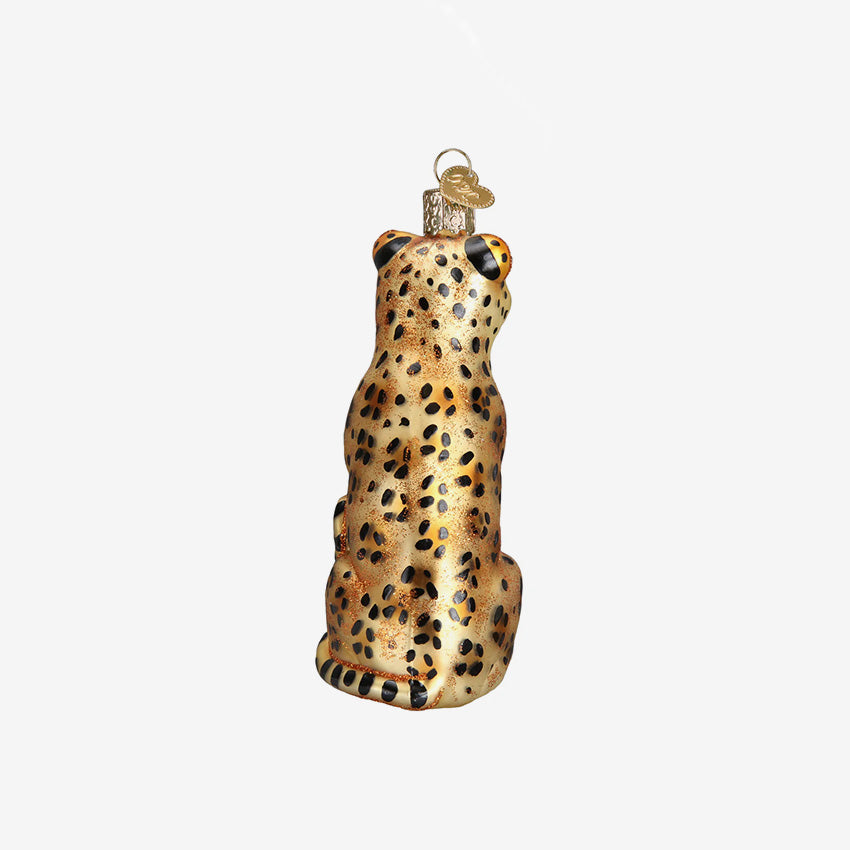 Old World Christmas | Blown Glass Ornament - Leopard