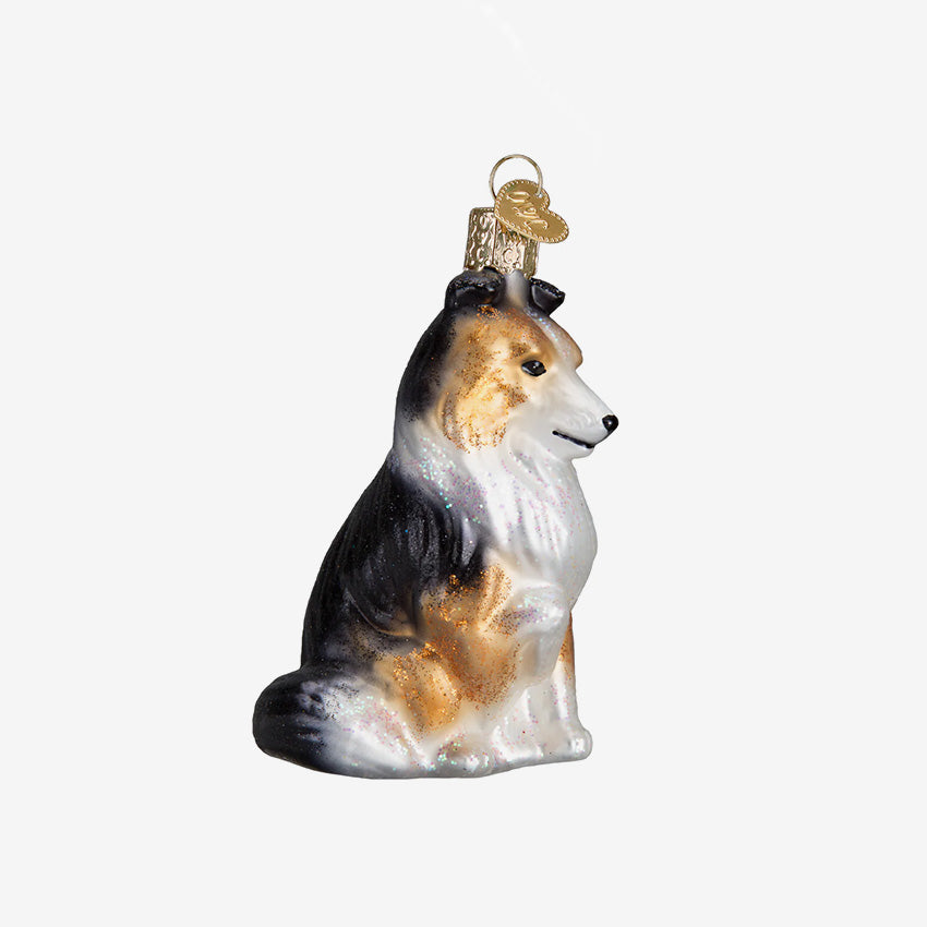 Old World Christmas | Ornement en verre soufflé - Sheltie