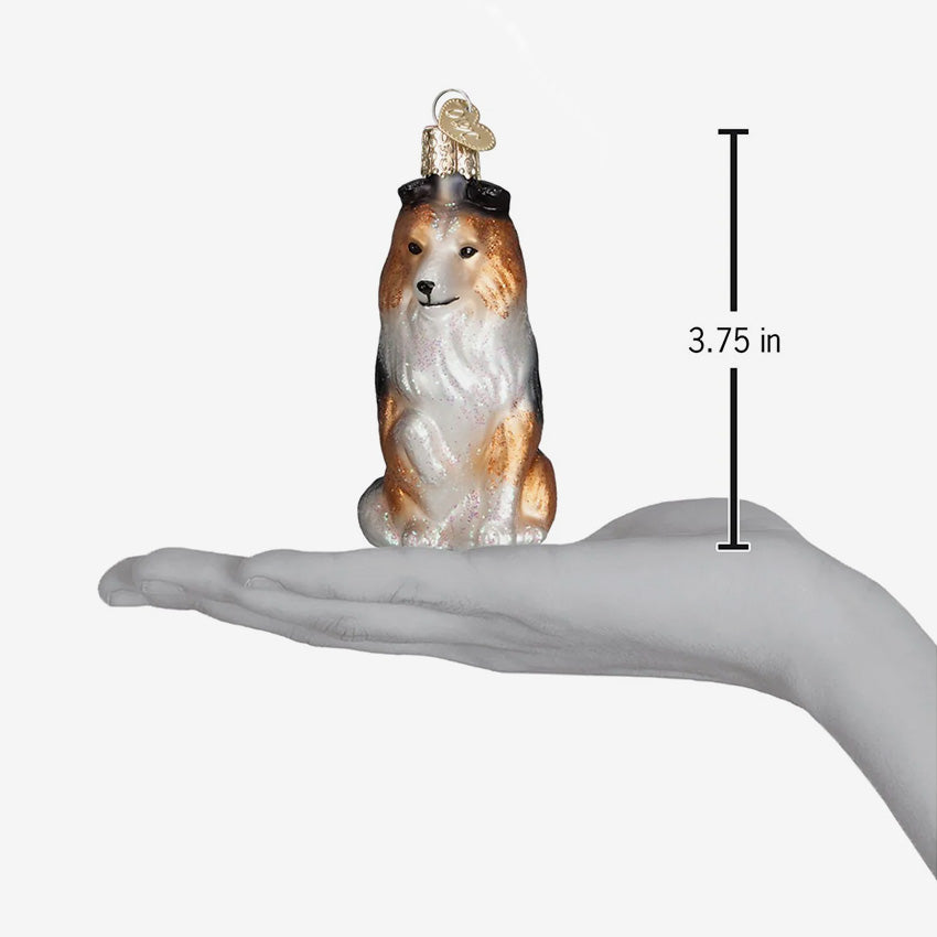 Old World Christmas | Ornement en verre soufflé - Sheltie