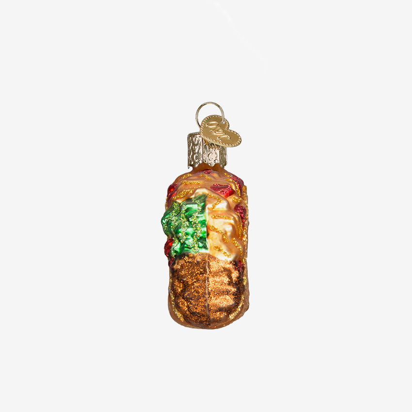 Old World Christmas | Ornement en verre soufflé - Taco