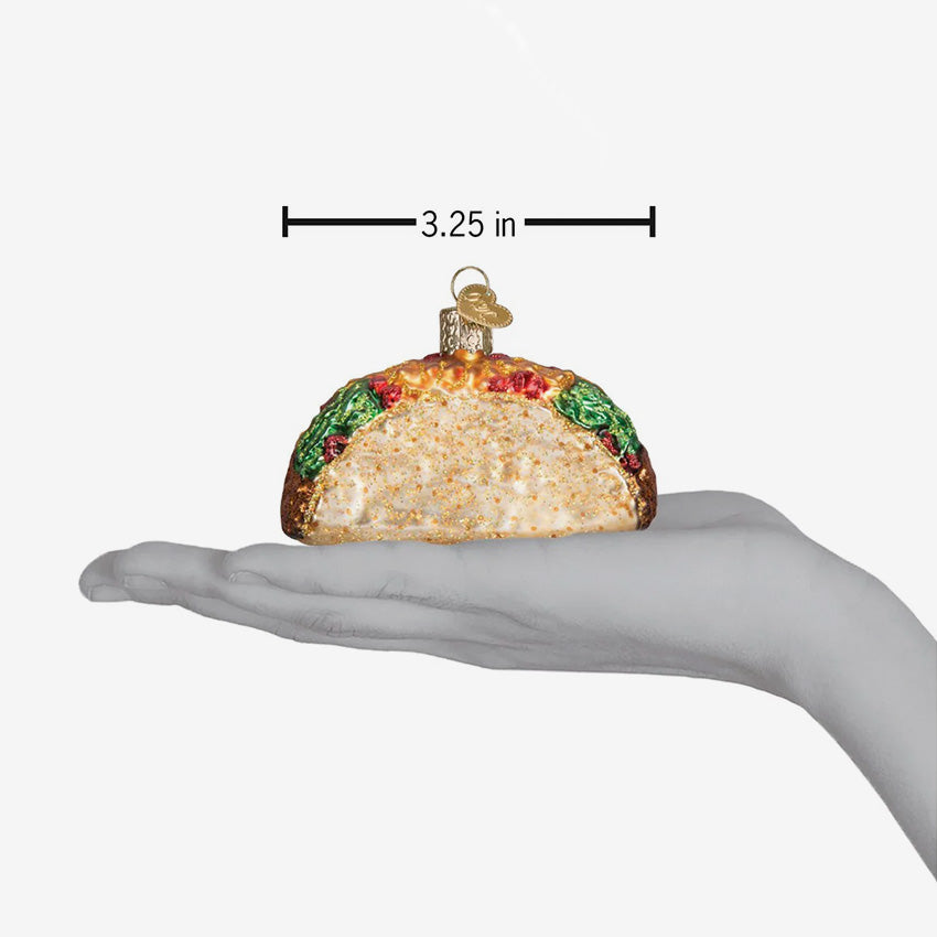 Old World Christmas | Ornement en verre soufflé - Taco