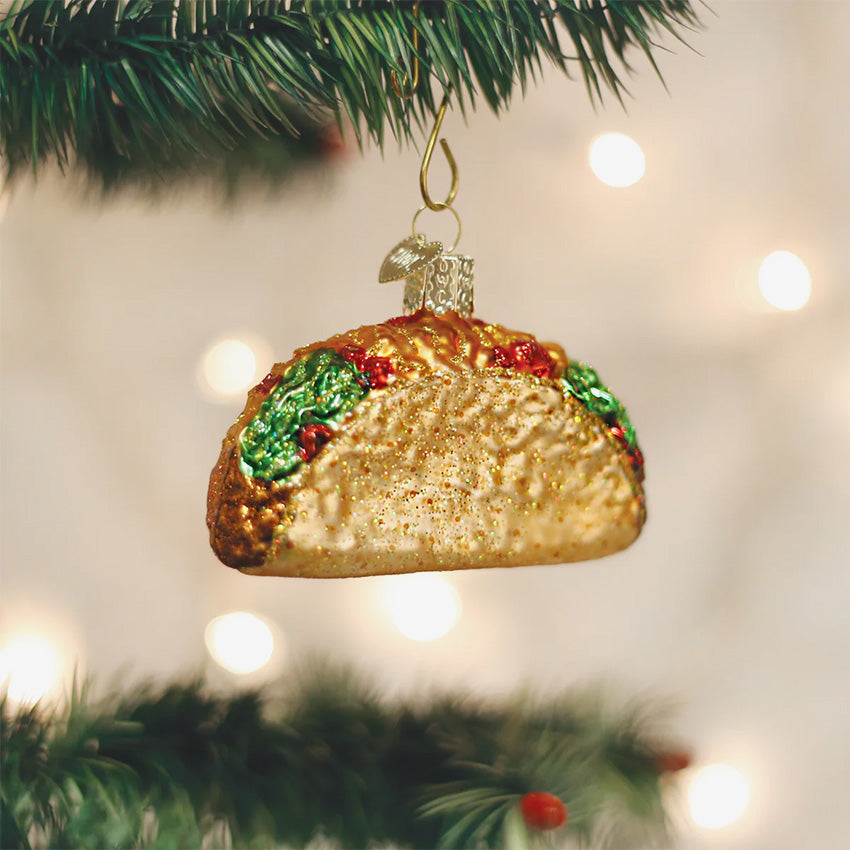 Old World Christmas | Ornement en verre soufflé - Taco