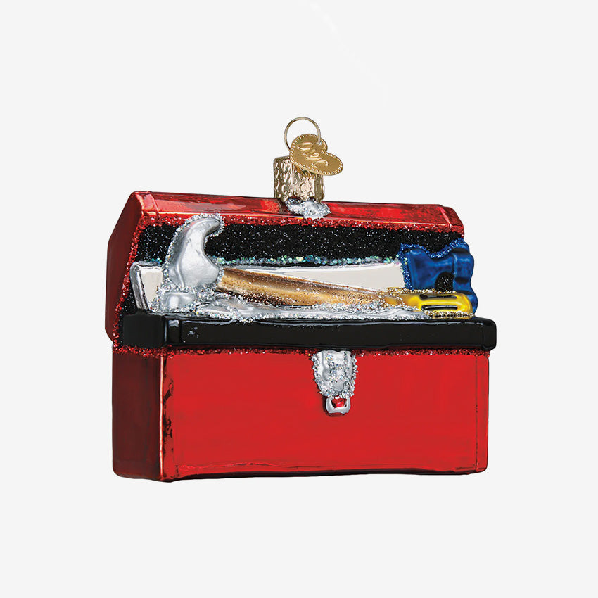 Old World Christmas | Blown Glass Ornament - Toolbox