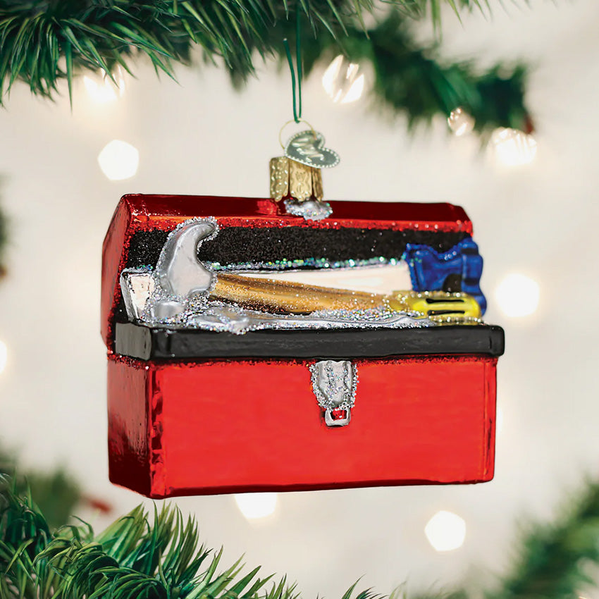 Old World Christmas | Blown Glass Ornament - Toolbox