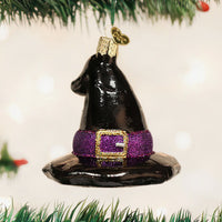 Old World Christmas | Blown Glass Ornament - Witch's Hat