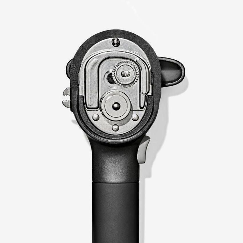 Ouvre-boîte OXO à bord lisse en acier inoxydable noir L : 7.5 in