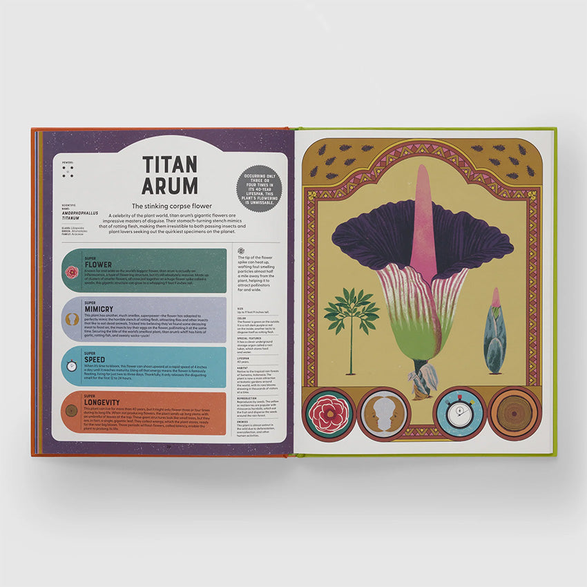 Phaidon | Superpowered Plants : Meet the Smartest, Strongest, and Sneakiest Plants