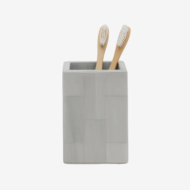 Pigeon & Poodle | Arles Brush Holder - Light Gray