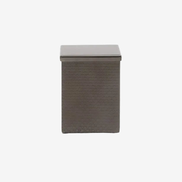 Pigeon & Poodle | Ingram Bath Canister - Black Nickel