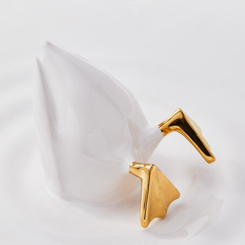 Polspotten | Diving Duck Plate Gold