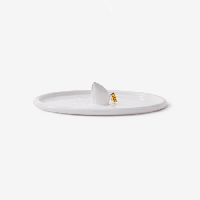 Polspotten | Diving Duck Plate Gold