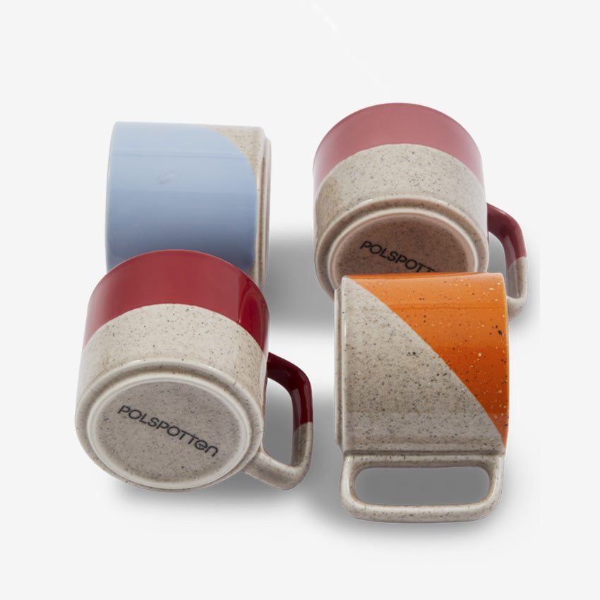 Polspotten | Tasses empilables - Ensemble de 4