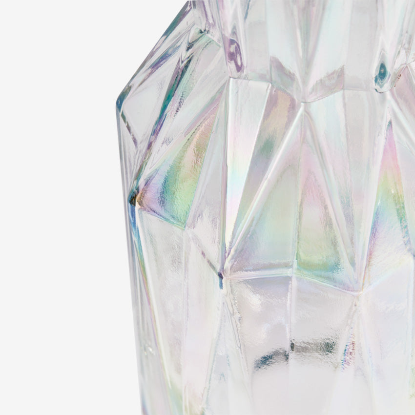 Polspotten | Vase en verre plissé - Lustre