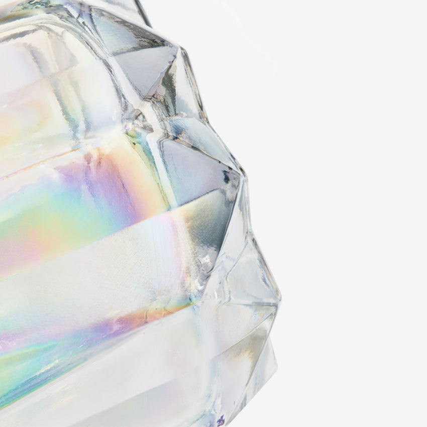 Polspotten | Vase en verre plissé - Lustre