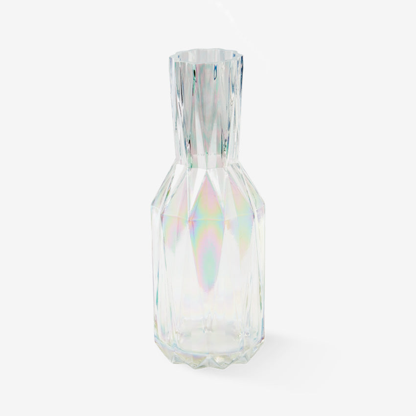Polspotten | Vase en verre plissé - Lustre