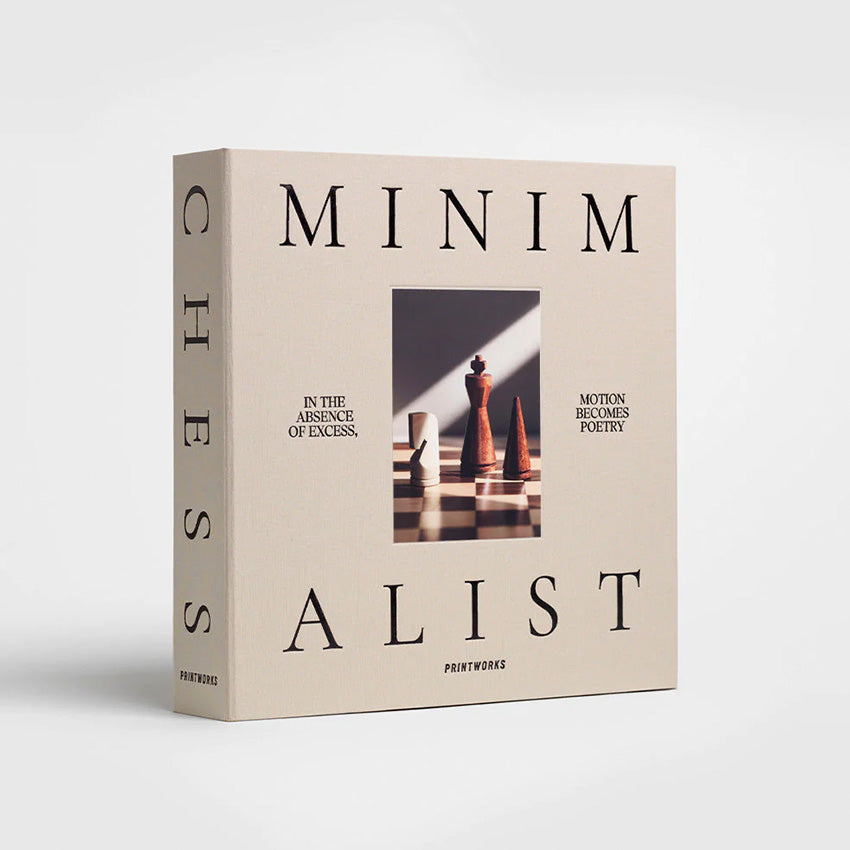 Printworks | Wood Chess - The Minimalist