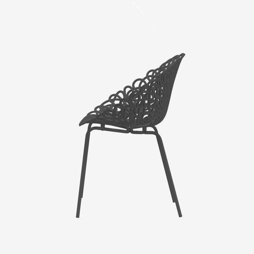 Qeeboo | Chaise Bacana Intérieur/Extérieur - Ensemble de 2