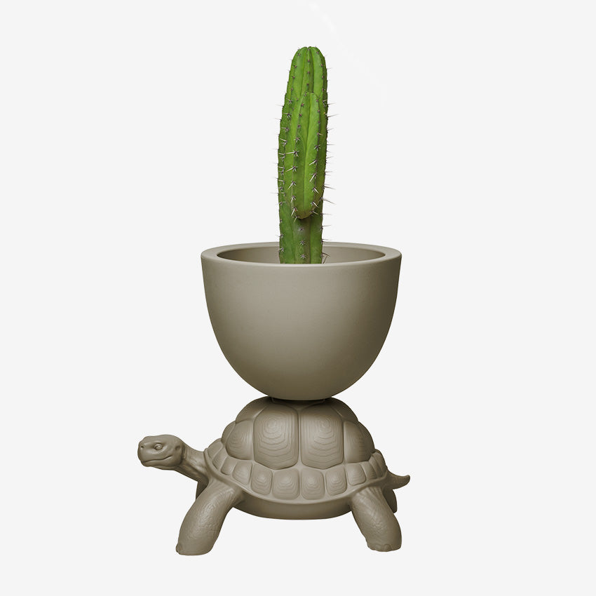 Qeeboo | Pot de fleurs et seau à champagne Turtle Carry