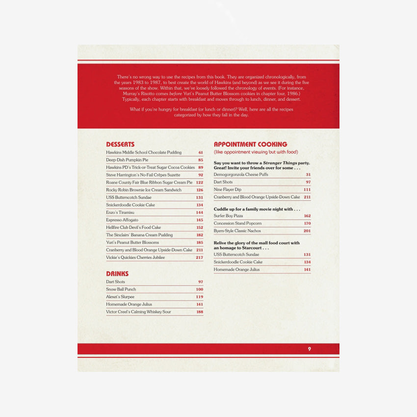Rizzoli | The Official Stranger Things Cookbook