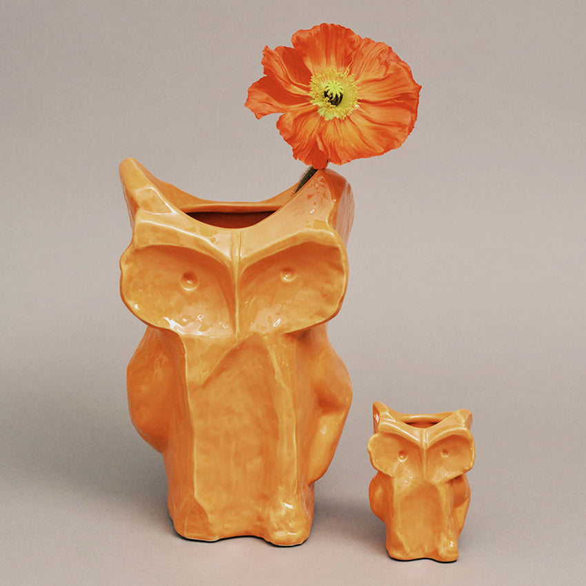 Serax | Vase Owl - Orange After Midnight