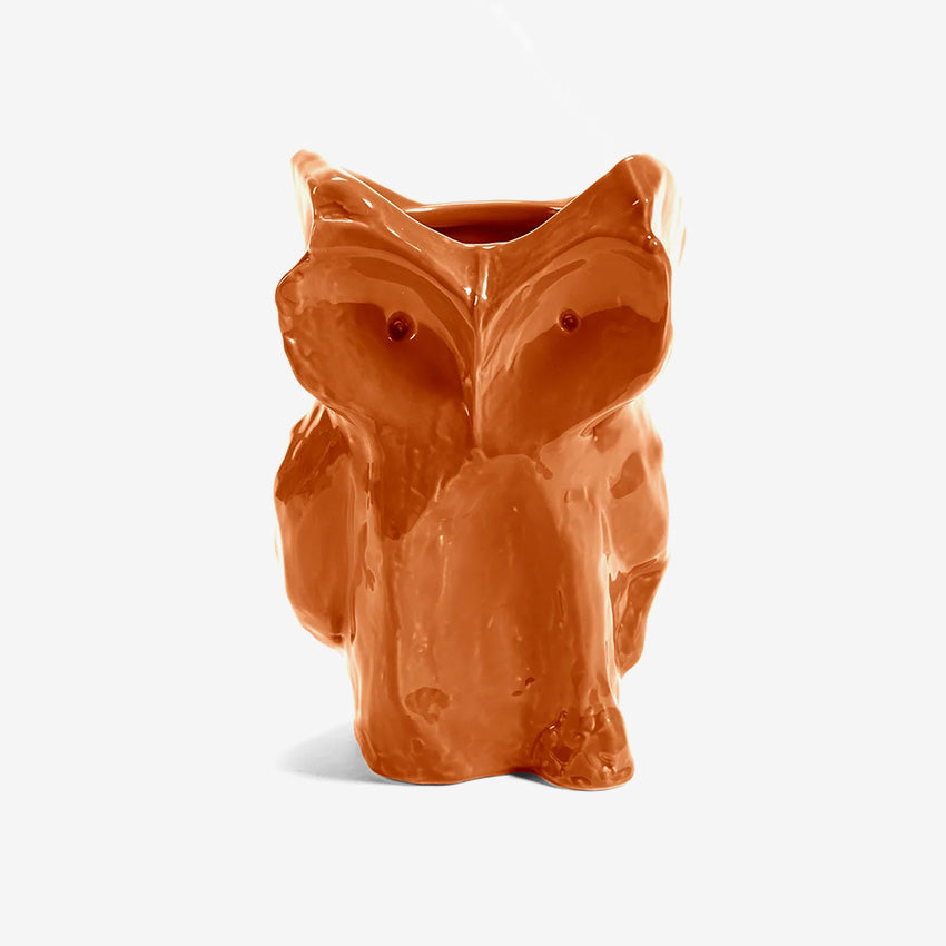 Serax | Vase Owl - Orange After Midnight