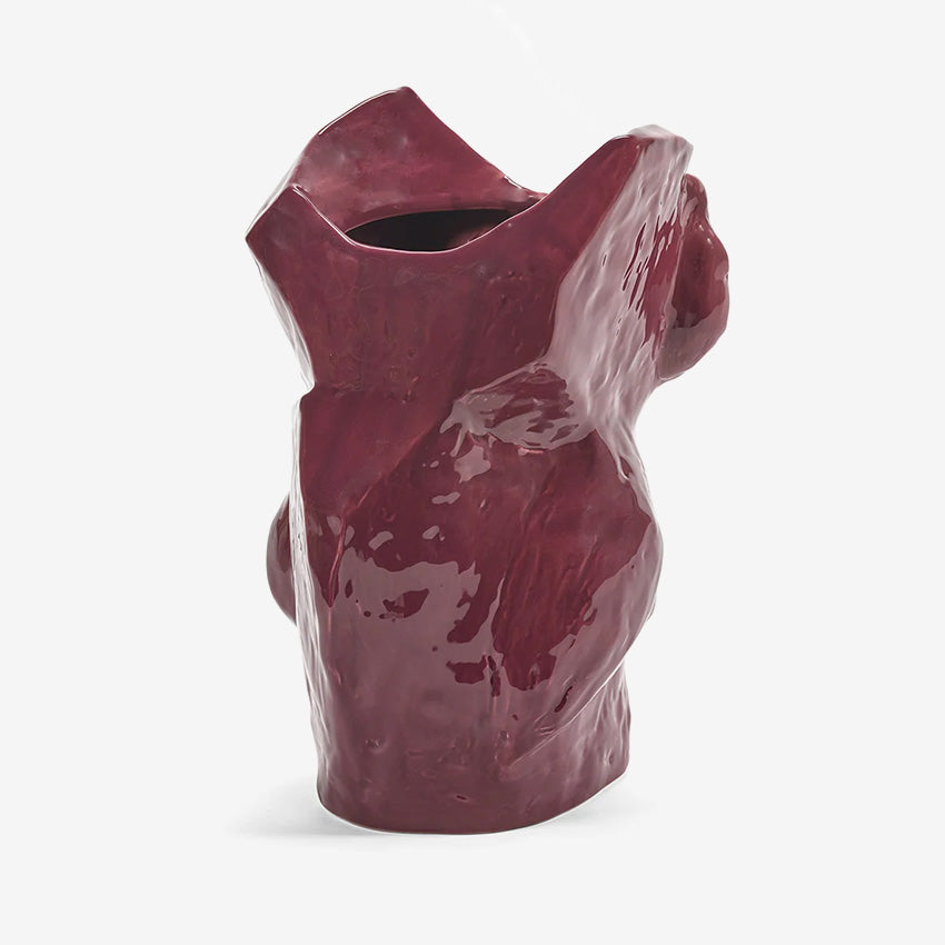 Serax | Vase Owl - Aubergine After Midnight