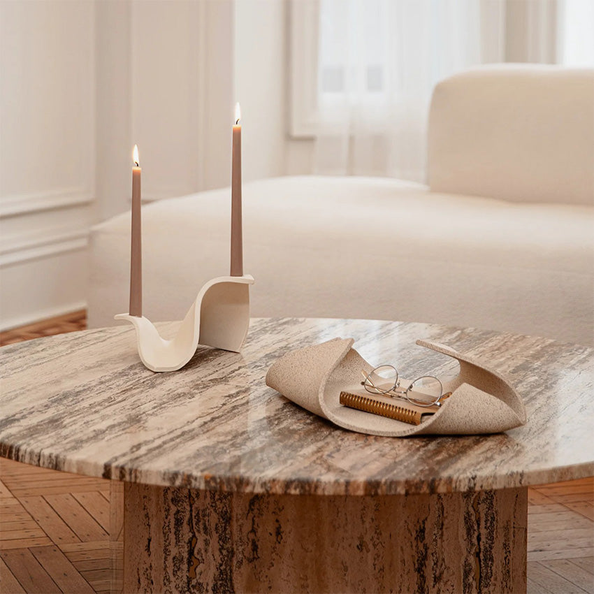 Sin | Drape Candelabra - Bone