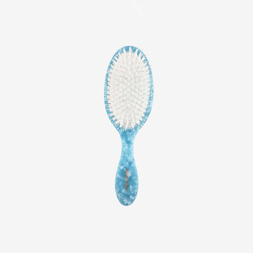 Solar Eclipse | Hand-painted Cherry Blossom Amazing Hair Day Brush