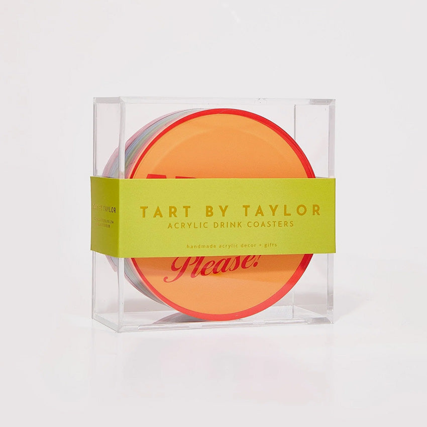 Tart By Taylor | Drinks On Me Coasters - Set of 4