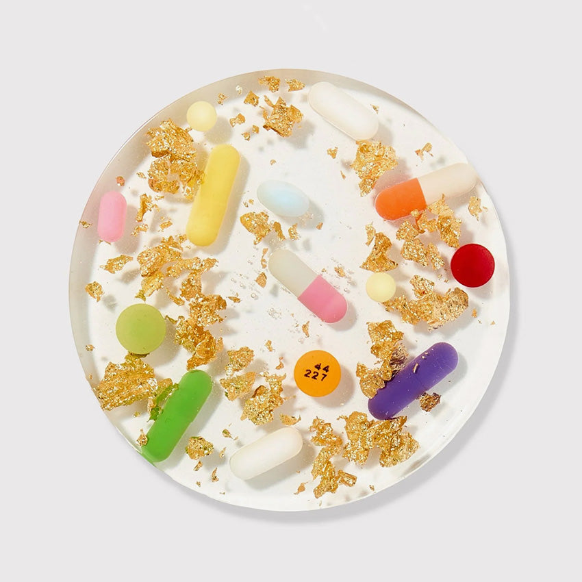 Tart By Taylor | Pill Gold Coaster - Set Set of 4