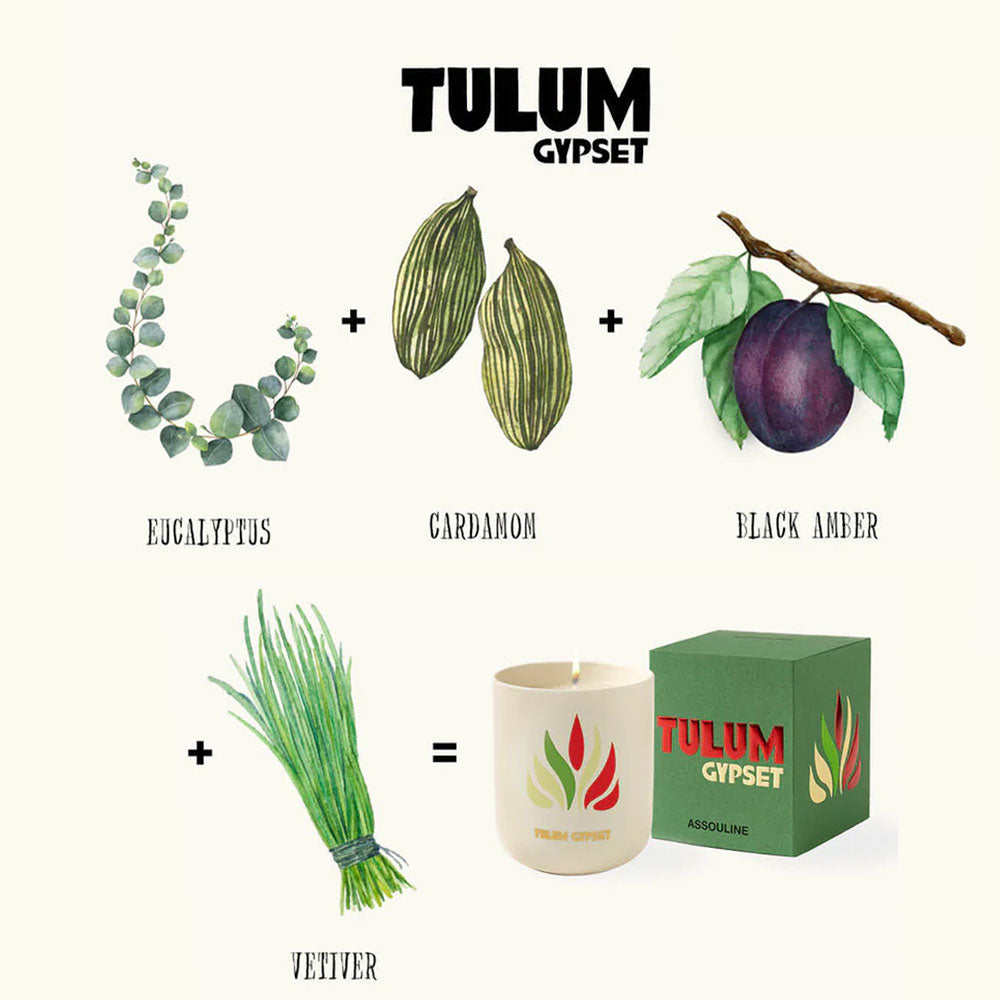Assouline | Tulum Gypset Scented Candle