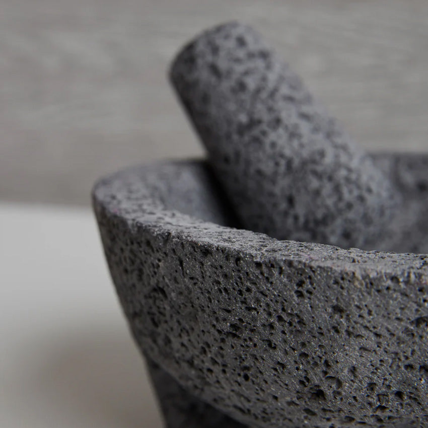 Verve Culture | Molcajete with Tortilla Basket