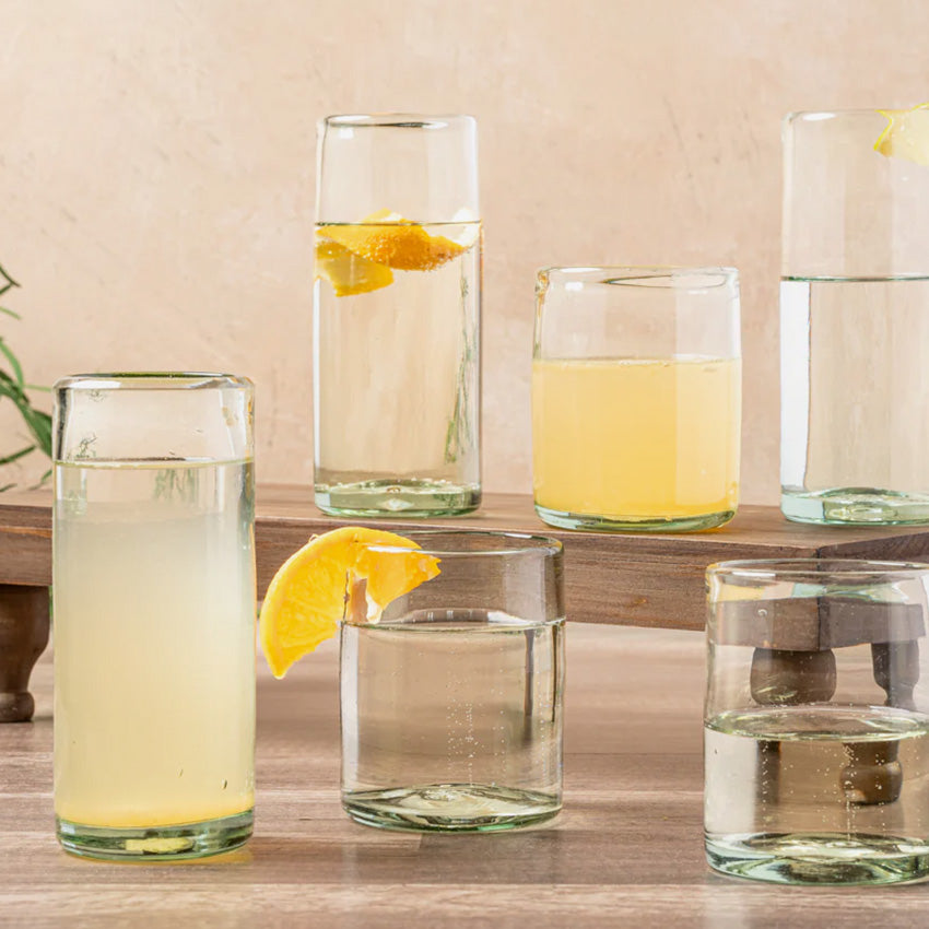 Verve Culture | Handblown Mexican Highball Glasses - Set of 4