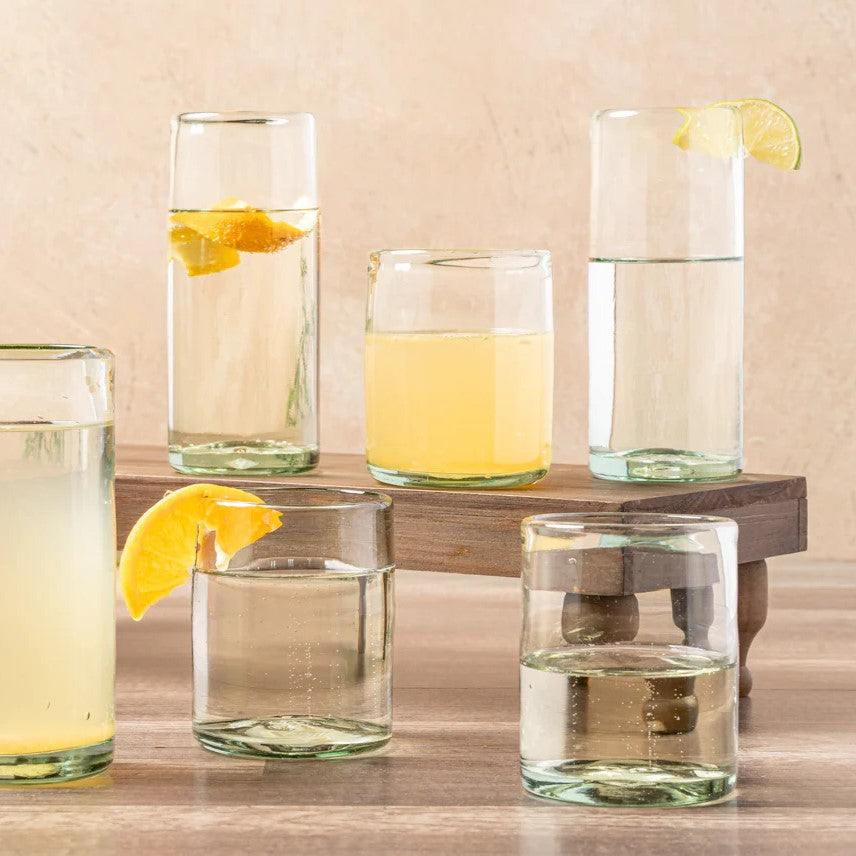 Verve Culture | Handblown Mexican Double Old-Fashioned Glasses - Set of 4