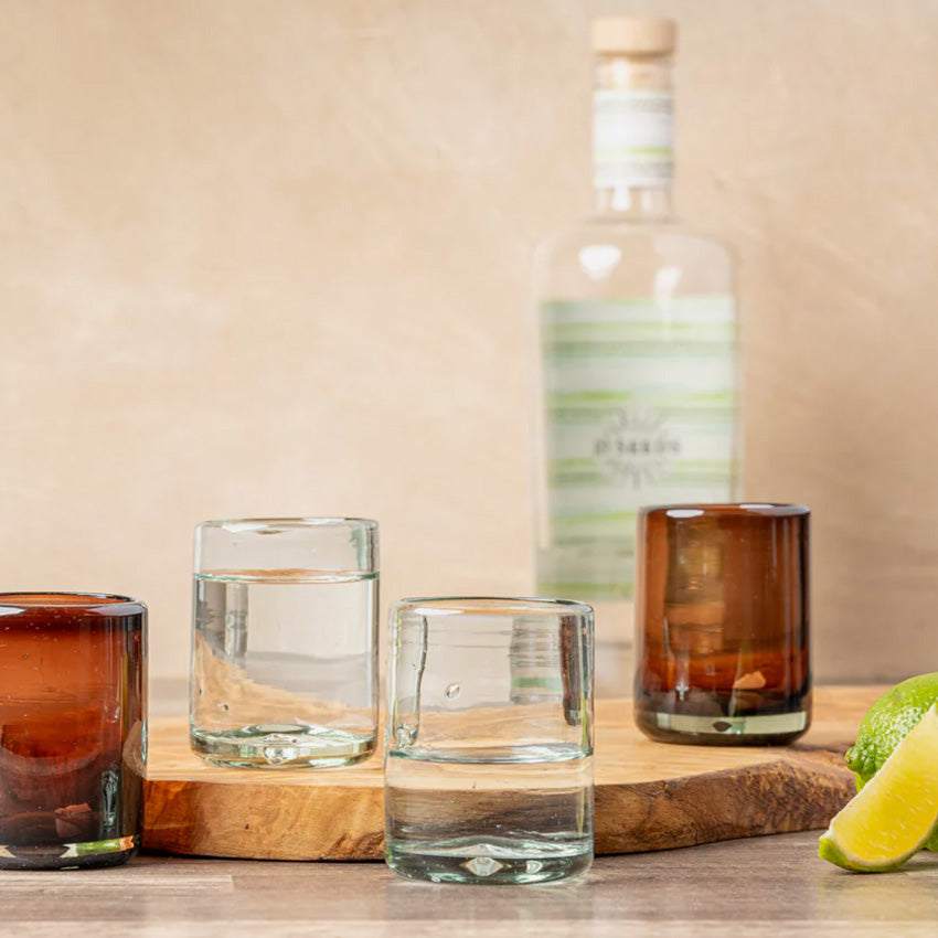 Verve Culture | Handblown Shooter Glasses - Set of 4