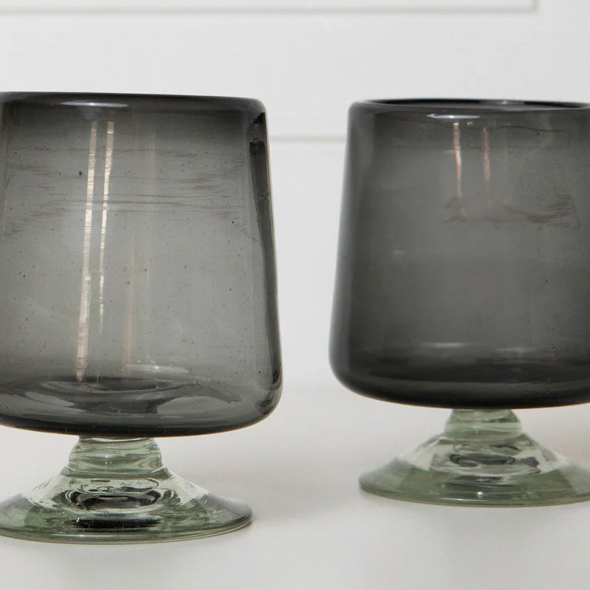 Verve Culture | Handblown Short Stemmed Wine Glass - Set of 2