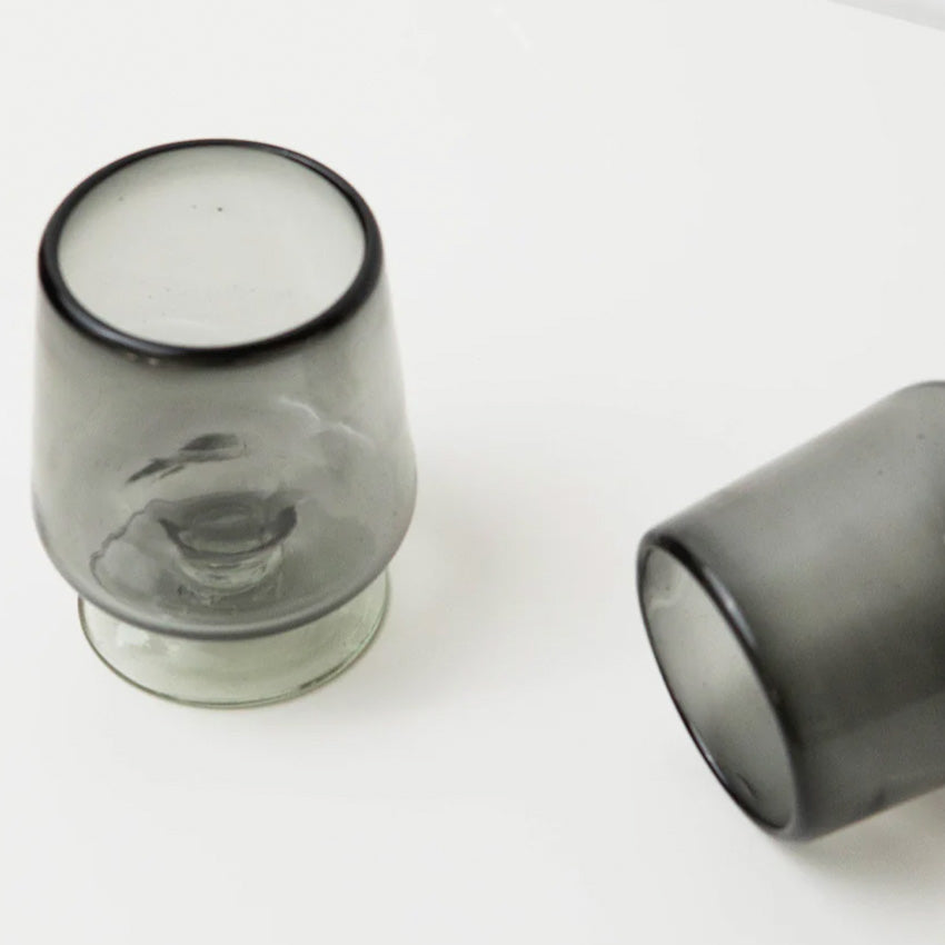 Verve Culture | Handblown Short Stemmed Wine Glass - Set of 2