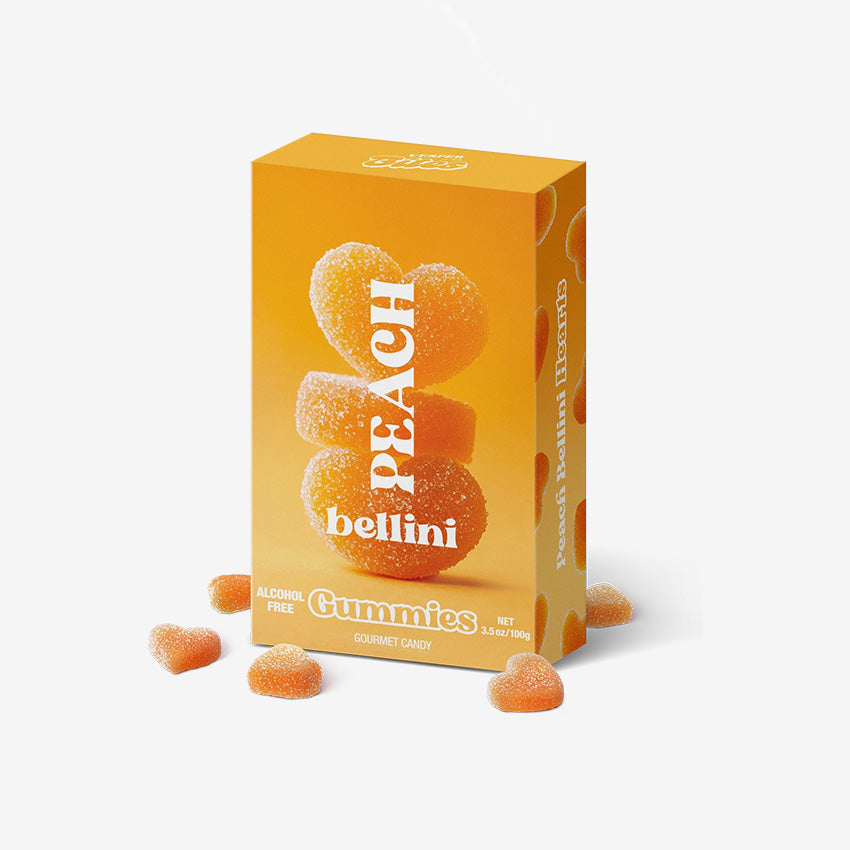 Vesper Bites | Bonbons gélifiés Bellini à la pêche