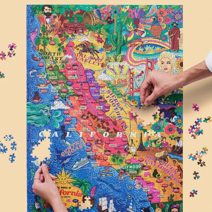 Water & Wines | Casse-tête des vins de Californie