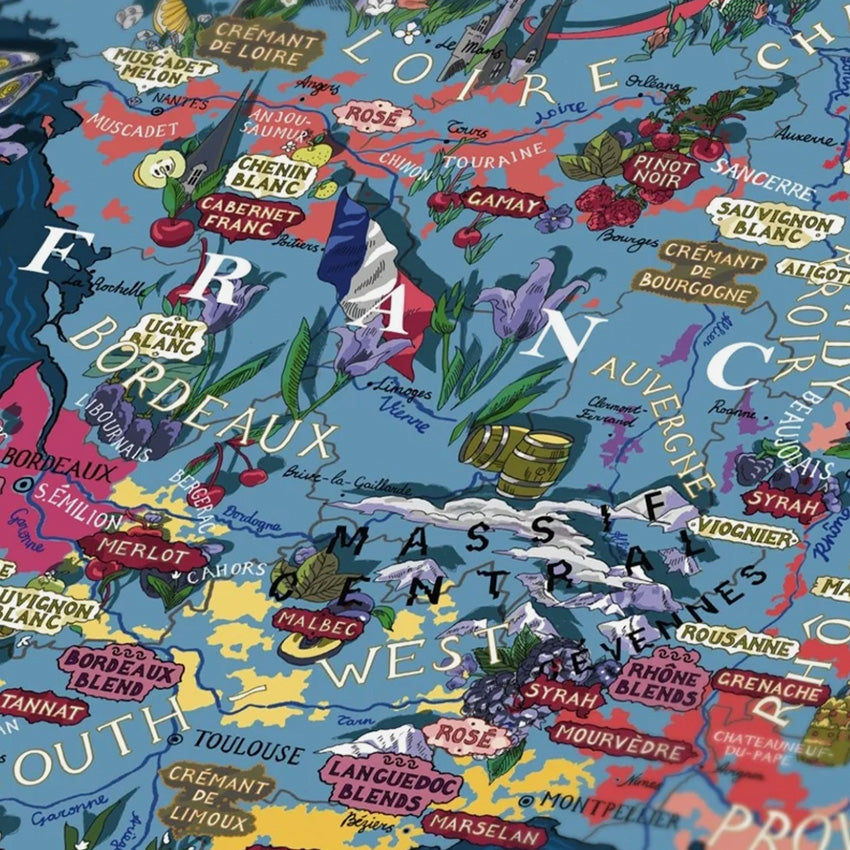 Water & Wines | Casse-tête des vins de France