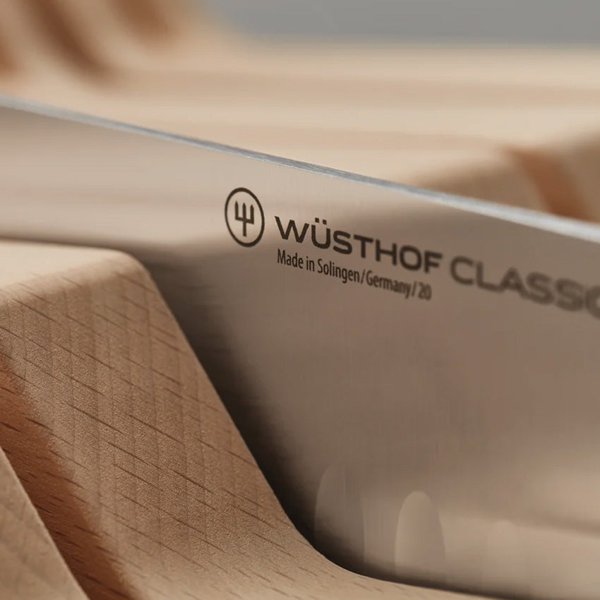 Wusthof | Knife Storage 15 Slot Beech In-Drawer Knife Tray