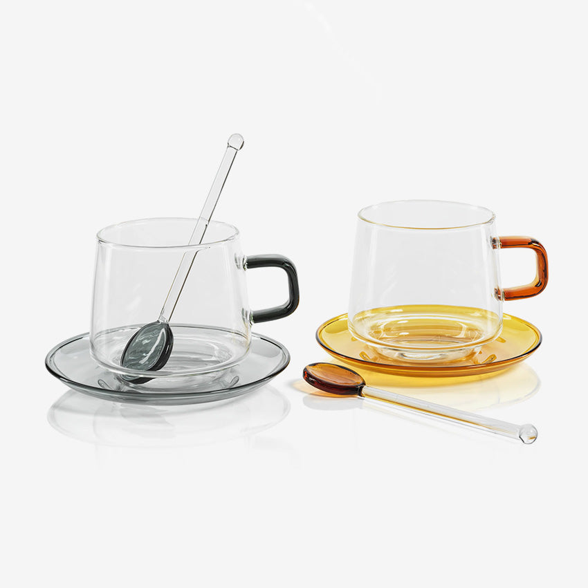 Zodax | Baglioni Glass Spoon - Set of 4